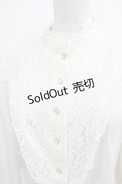 画像4: an another angelus / ヨークレース切替ブラウス Free OFFWHITE H-26-01-20-054-CA-BL-NS-ZH