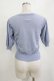 画像3: F&A / プチローズ釦レーシー半袖カーディガン Free BLUE H-26-01-20-057-LO-TO-NS-ZH (3)