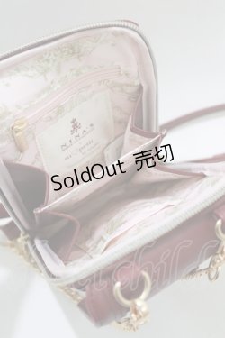 画像4: m petit by misako / NINA′Sスマホショルダーバッグ  ワイン H-26-01-20-065-LO-BG-NS-ZH