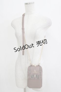 画像1: m petit by misako / NINA′Sスマホショルダーバッグ  ブラウン H-26-01-20-066-LO-BG-NS-ZH