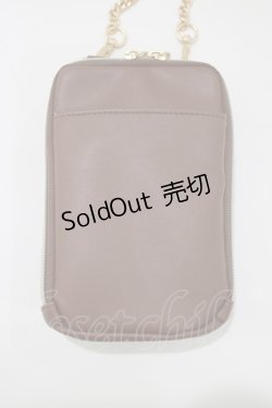 画像3: m petit by misako / NINA′Sスマホショルダーバッグ  ブラウン H-26-01-20-066-LO-BG-NS-ZH