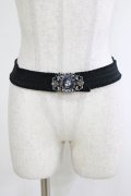 axes femme / アクアマリンカメオ風ベルト Free ブラック H-26-01-20-069-AX-ZA-NS-ZH