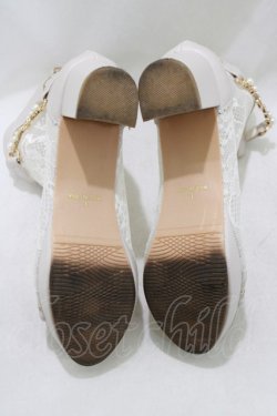 画像4: axes femme / オープントゥレースブーツ L(24.5cm) ベージュ H-26-01-20-074-AX-SH-NS-ZH