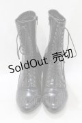 an another angelus / 細レースアップブーツ L  H-26-01-20-075-CA-SH-NS-ZH
