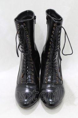 画像1: an another angelus / 細レースアップブーツ L  H-26-01-20-075-CA-SH-NS-ZH