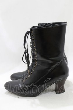 画像2: an another angelus / 細レースアップブーツ L  H-26-01-20-075-CA-SH-NS-ZH