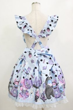 画像3: Angelic Pretty / Happy Treat Party Cafeスカート Free サックス H-26-01-20-001-AP-SK-NS-ZH