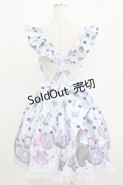 画像3: Angelic Pretty / Happy Treat Party Cafeスカート Free サックス H-26-01-20-001-AP-SK-NS-ZH