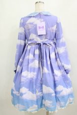 画像3: Angelic Pretty / Misty Sky Brilliant ColorワンピースSet Free Aqua Symphony(ラベンダー×サックス) H-26-01-20-079-AP-OP-NS-ZH (3)