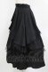 画像2: an another angelus / チュールレイヤードラッフルスカート Free BLACK H-26-01-20-013-CA-SK-NS-ZH (2)
