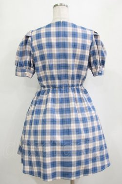 画像3: Jamie エーエヌケー / 合皮ベルトワンピース M ブルー H-26-01-20-018-LO-OP-NS-ZH