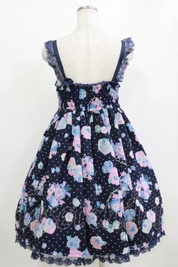 画像3: Angelic Pretty / Sweetie Violetジャンパースカート Free ネイビー H-26-01-20-002-AP-OP-NS-ZH