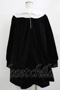 画像3: Ank Rouge / ベロアワンピース M ブラック H-26-01-20-020-CA-OP-NS-ZH