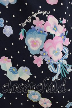 画像4: Angelic Pretty / Sweetie Violetジャンパースカート Free ネイビー H-26-01-20-002-AP-OP-NS-ZH