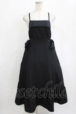 画像1: MIHO MATSUDA / ジャンパードレス・アルベルト M 黒 H-26-01-21-001-GO-OP-KB-ZH