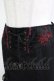 画像4: Ozz oneste / 薔薇刺繍タイトスカート  黒 H-26-01-21-025-OO-SK-KB-ZH (4)