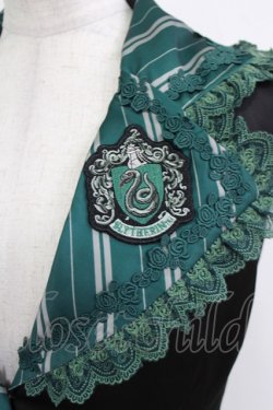 画像4: ATELIER PIERROT / Harry Potter Lace-Up Vest  スリザリン H-26-01-21-030-EL-TO-KB-ZH