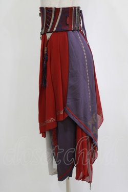 画像2: Ozz oneste / 2Wayオーバーコルセット  ボルドー H-26-01-21-033-OO-ZA-KB-ZH