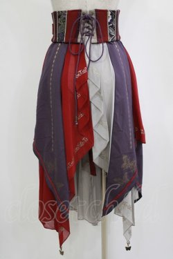 画像3: Ozz oneste / 2Wayオーバーコルセット  ボルドー H-26-01-21-033-OO-ZA-KB-ZH