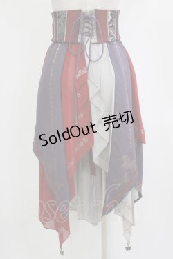 画像3: Ozz oneste / 2Wayオーバーコルセット  ボルドー H-26-01-21-033-OO-ZA-KB-ZH