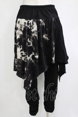 画像3: ALGONQUINS / レイヤードパンツ  黒 H-26-01-21-036-AL-PA-KB-ZH