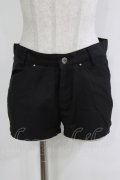 PEACE NOW / ショートパンツ M 黒 H-26-01-21-037-PU-PA-KB-ZH