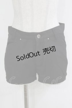 画像1: PEACE NOW / ショートパンツ M 黒 H-26-01-21-037-PU-PA-KB-ZH