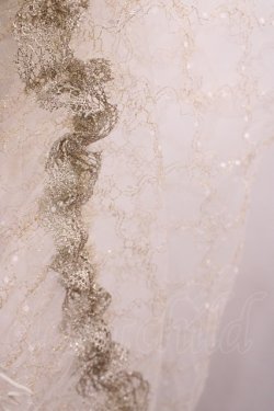 画像4: metamorphose / Magicalラメレースマント Free 生成り H-26-01-21-1039-ME-TO-NS-ZH