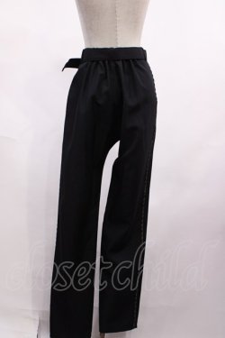 画像3: ALICE and the PIRATES / Prince of precious stoneベルト付きロングパンツ Free ブラック H-26-01-21-1040-PA-PA-NS-ZH