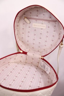 画像3: Maison de FLEUR / Maison de FLEUR10周年記念/ホールケーキバッグ  オフ H-26-01-21-1041-LO-BG-NS-ZH