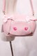画像2: BABY,THE STARS SHINE BRIGHT / うさくみゃちゃんショルダーBag  ピンク H-26-01-21-1042-BA-BG-NS-ZH (2)