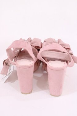 画像3: Honey Cinnamon / フリルリボンサンダル S ピンク H-26-01-21-1023-LO-SH-NS-ZH