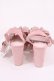 画像3: Honey Cinnamon / フリルリボンサンダル S ピンク H-26-01-21-1023-LO-SH-NS-ZH (3)
