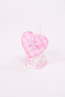 画像1: Angelic Pretty / Lovelyギンガムリング Free ピンク H-26-01-21-1003-AP-AC-NS-ZH