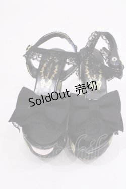 画像1: JESUS DIAMANTE / 新シシリアウエッジプリンセス S JAPONローズ柄ブルーローズ H-26-01-21-1026-JE-SH-NS-ZH