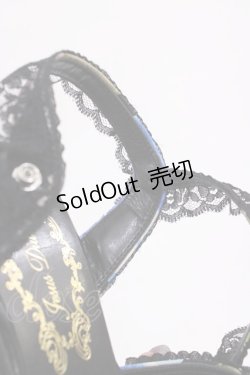 画像4: JESUS DIAMANTE / 新シシリアウエッジプリンセス S JAPONローズ柄ブルーローズ H-26-01-21-1026-JE-SH-NS-ZH