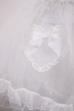 画像5: BABY,THE STARS SHINE BRIGHT / オーガンジーハートエプロン Free オフ H-26-01-21-1037-BA-OP-NS-ZH