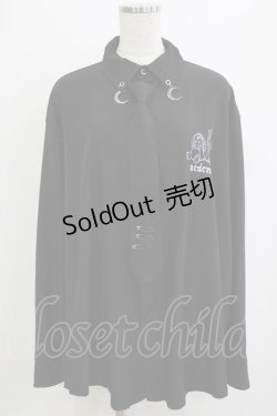 画像1: ACDC RAG / ムーンバニードールズシャツ  ブラック H-26-01-21-052-PU-BL-KB-ZH