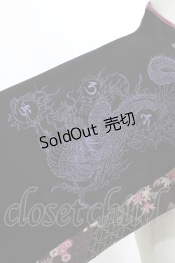 画像4: Qutie Frash / チャイナケープポンチョ  ブラック H-26-01-21-057-QU-JA-KB-ZH