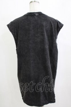 画像3: HELL CAT PUNKS / チェーン付ダメージカットソー  グレー H-26-01-21-061-PU-TO-KB-ZH