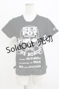 SEX POT ReVeNGe / プリントTシャツ S ブラック H-26-01-21-062-SP-TO-KB-ZH