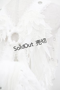 画像2: MAJOH / ANGEL WING HARNESS BAG  ホワイト H-26-01-21-063-PU-BG-KB-ZH