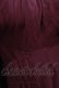 画像4: Vallee lys / Coquelicot Dress -gauze-  ワイン H-26-01-21-005-GO-OP-KB-ZH (4)