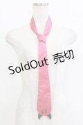 PEACE NOW / エビィちゃんネクタイ  ピンク H-26-01-21-067-PU-ZA-KB-ZH
