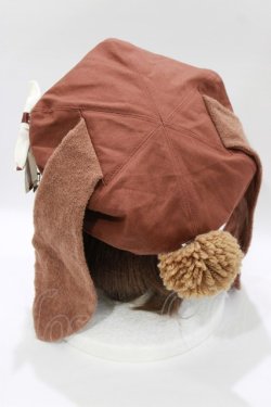 画像2: uf. / うさみみベレー  ブラウン H-26-01-21-072-PU-BL-KB-ZH