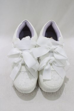 画像1: YOSUKE / 厚底スニーカー M/約23.5cm オフホワイトコンビ H-26-01-21-073-PU-SH-KB-ZH