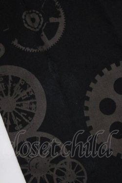 画像5: STEAM / プリントフリルティアードスカート  黒 H-26-01-21-007-HN-SK-KB-ZH