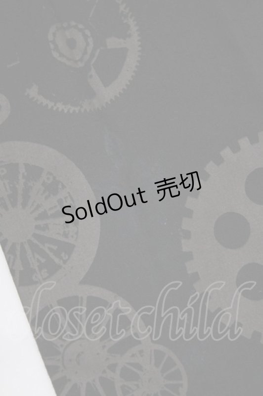 画像5: STEAM / プリントフリルティアードスカート  黒 H-26-01-21-007-HN-SK-KB-ZH (5)