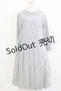 Jane Marple / Dormitory motifsドレス M ライトグレー H-26-01-21-014-JM-OP-KB-ZH
