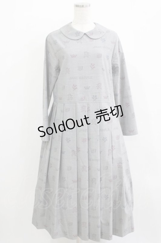 画像1: Jane Marple / Dormitory motifsドレス M ライトグレー H-26-01-21-014-JM-OP-KB-ZH (1)